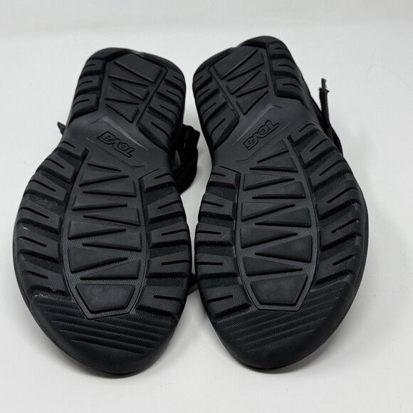 Teva Hurricane XLT2 Sandals Mens 11 Black Adjustable Strap Rugged Outdoor Hiking